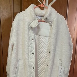 Athleta women’s cozy day hybrid coat